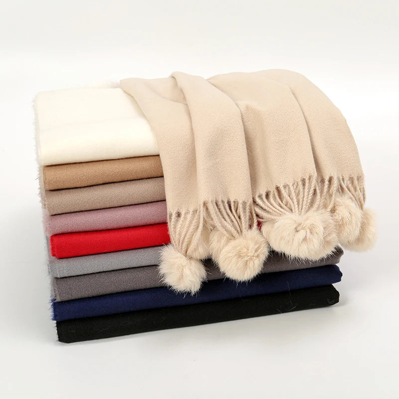 Women's Wool Cashmere Scarf