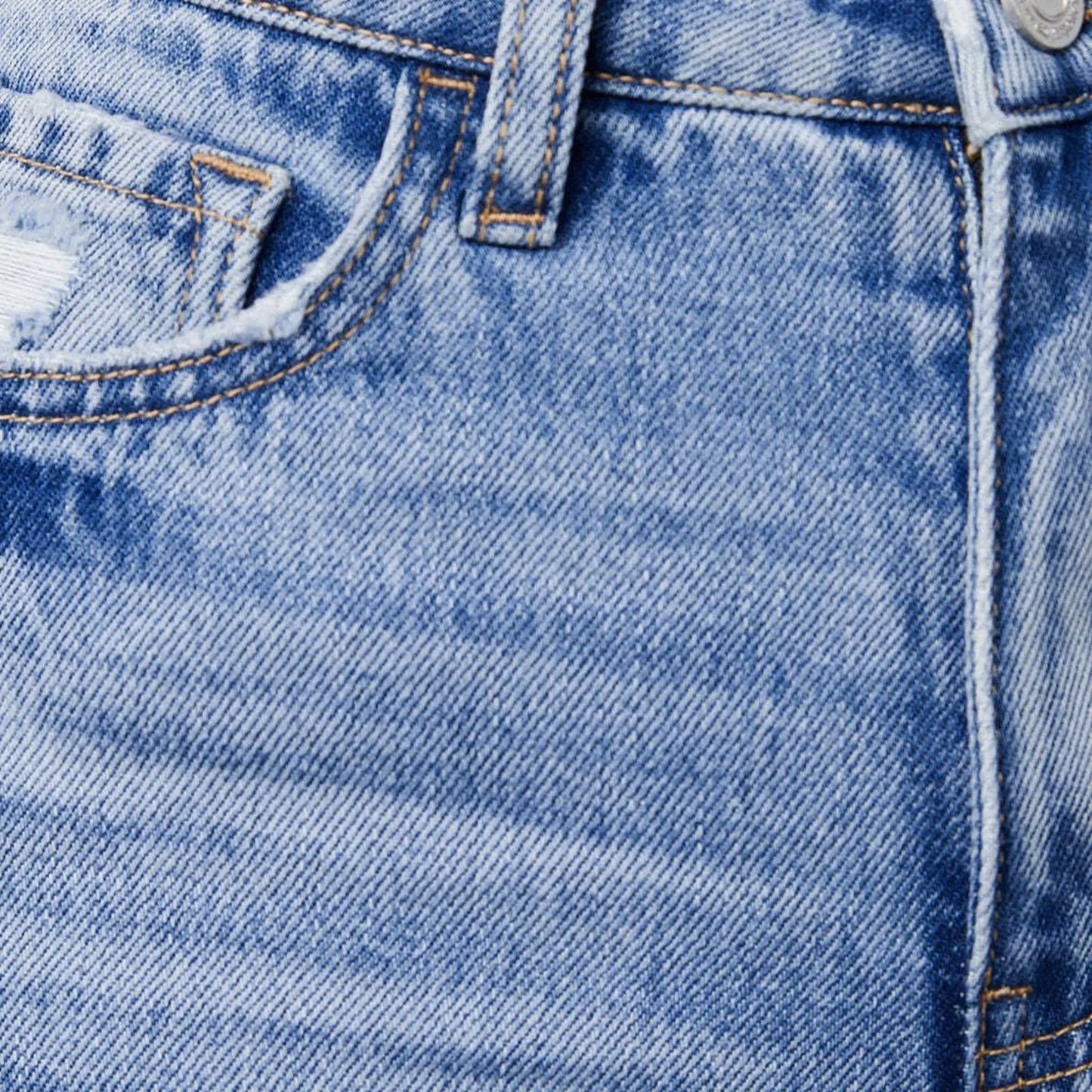 Hole Blue Jeans For Trousers