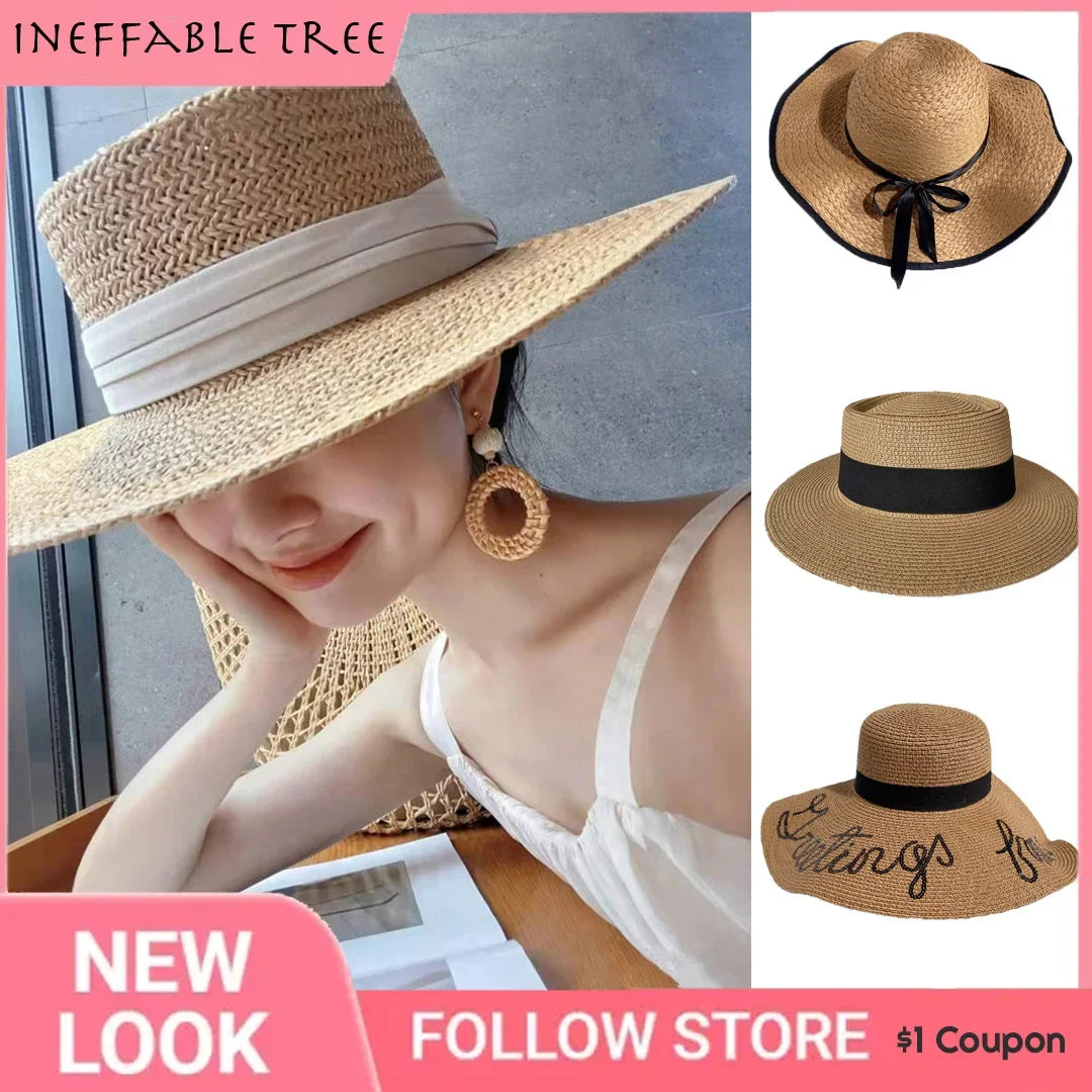 Women's Summer Beach Straw Hat