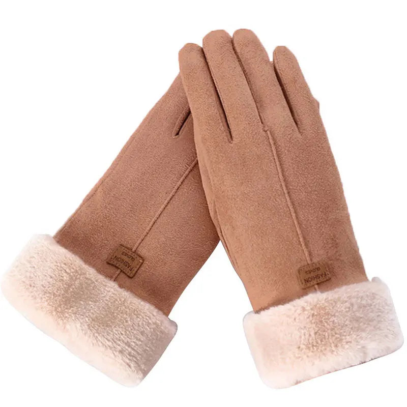 Cute Furry Gloves for Winter