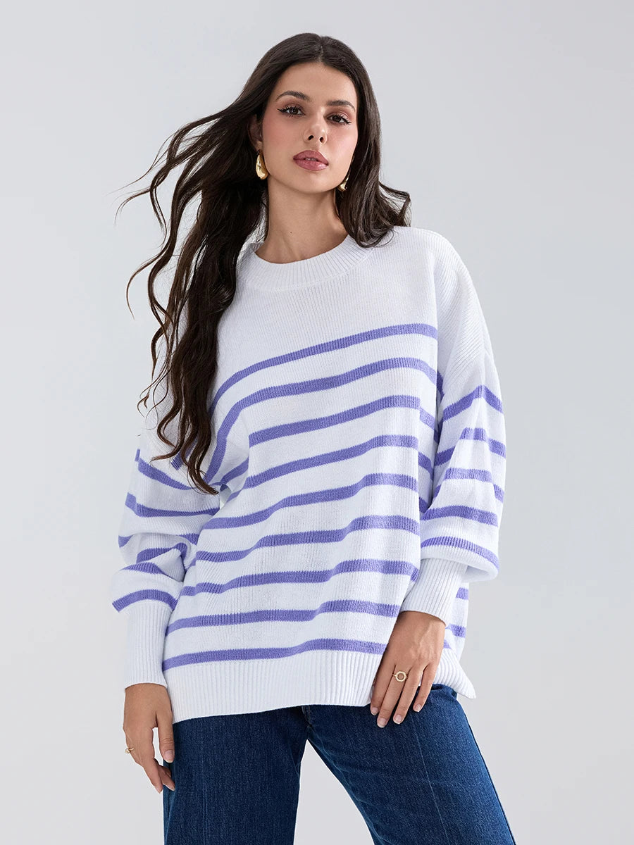 Striped Drop Sweater