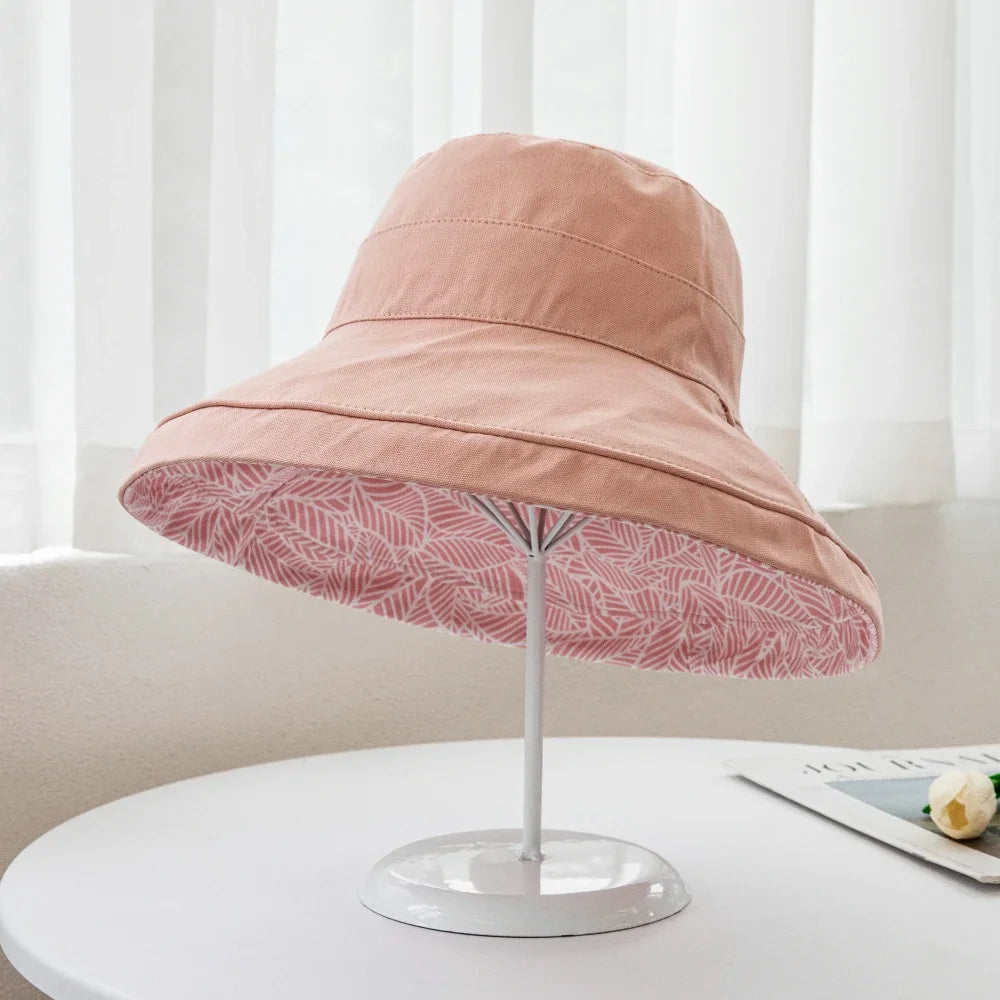 Women's Reversible Cotton Hat