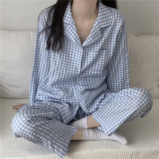 Plaid Sleepwear Pajama Pants