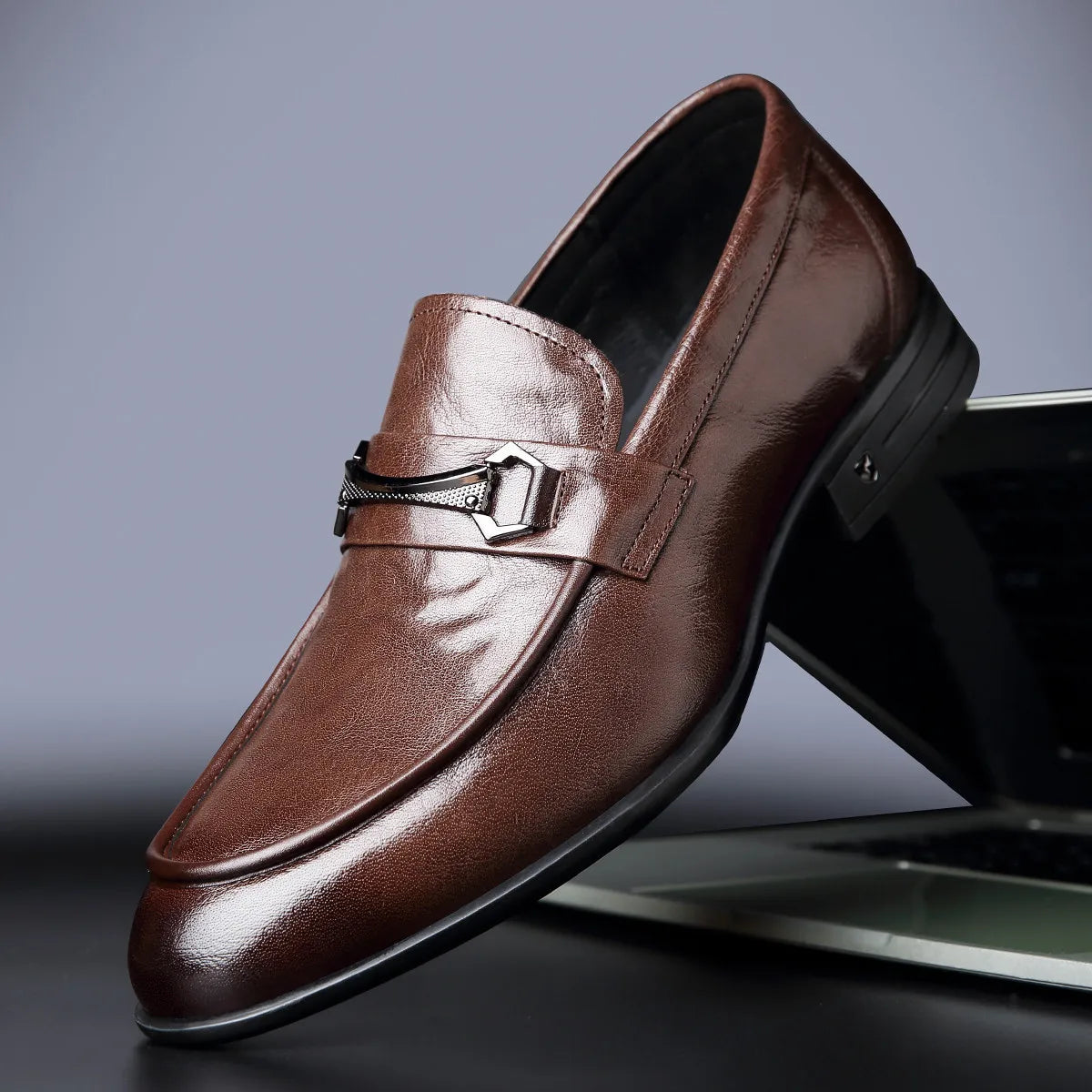 Men's Business Formal Slip-on Loafers