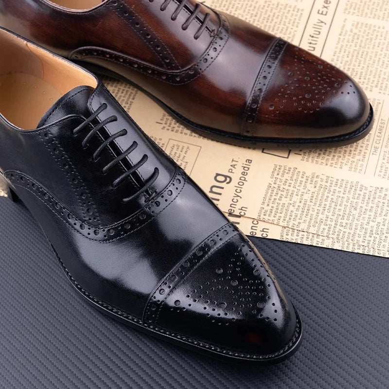 Men's Classic Brogue Shoes