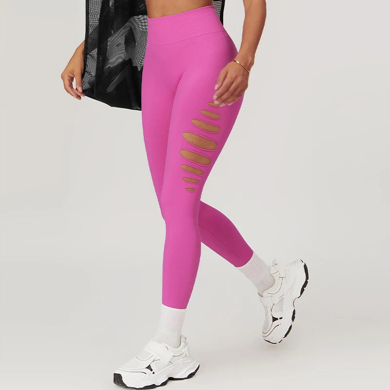 Seamless Gym Leggings Push Pants