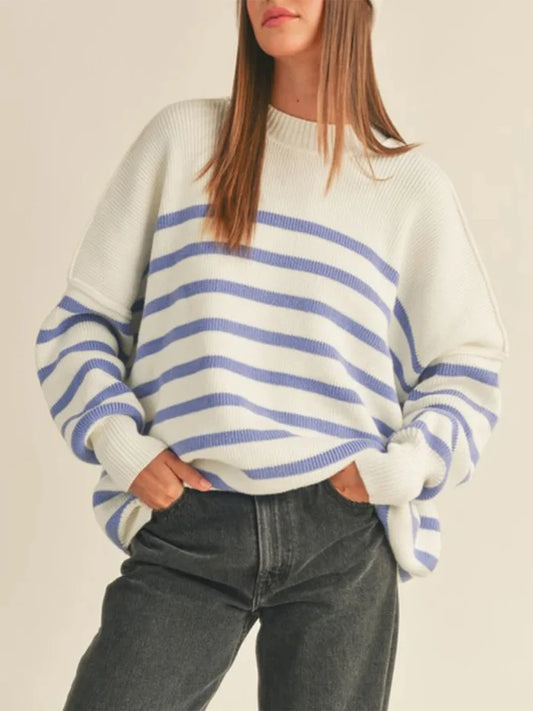 Striped Drop Sweater