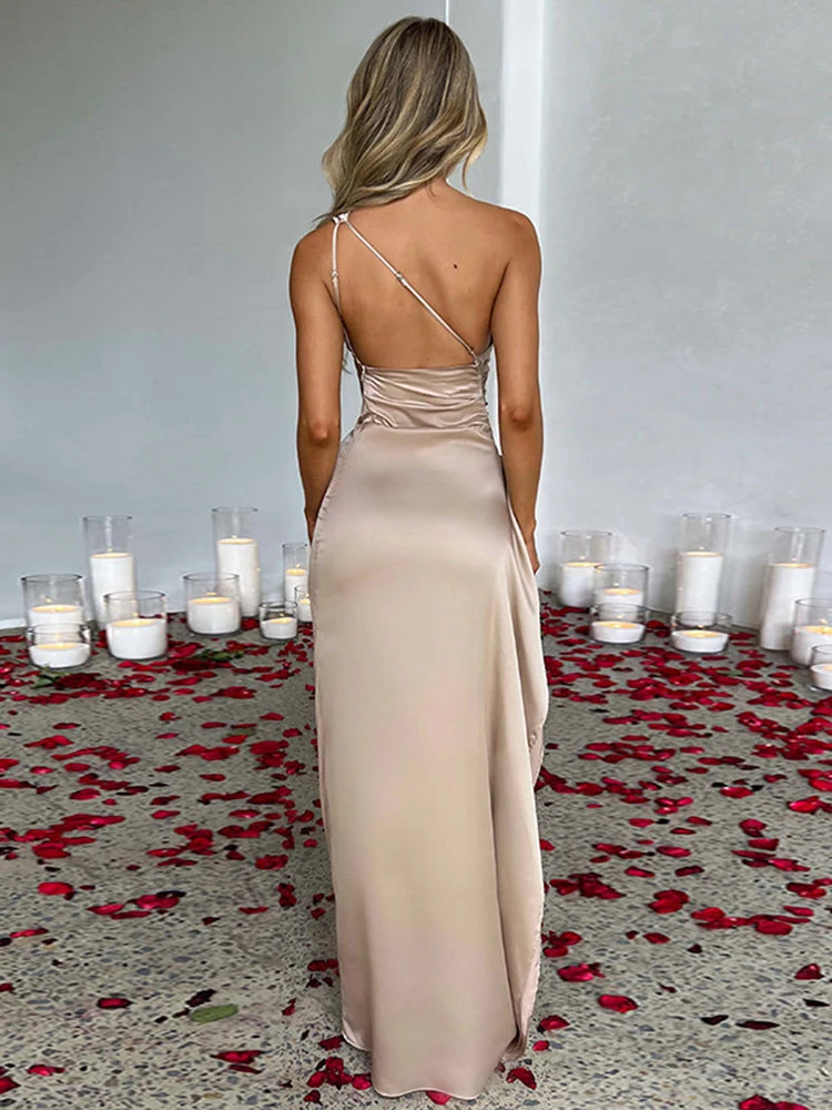 Summer Sexy One Shoulder Dress