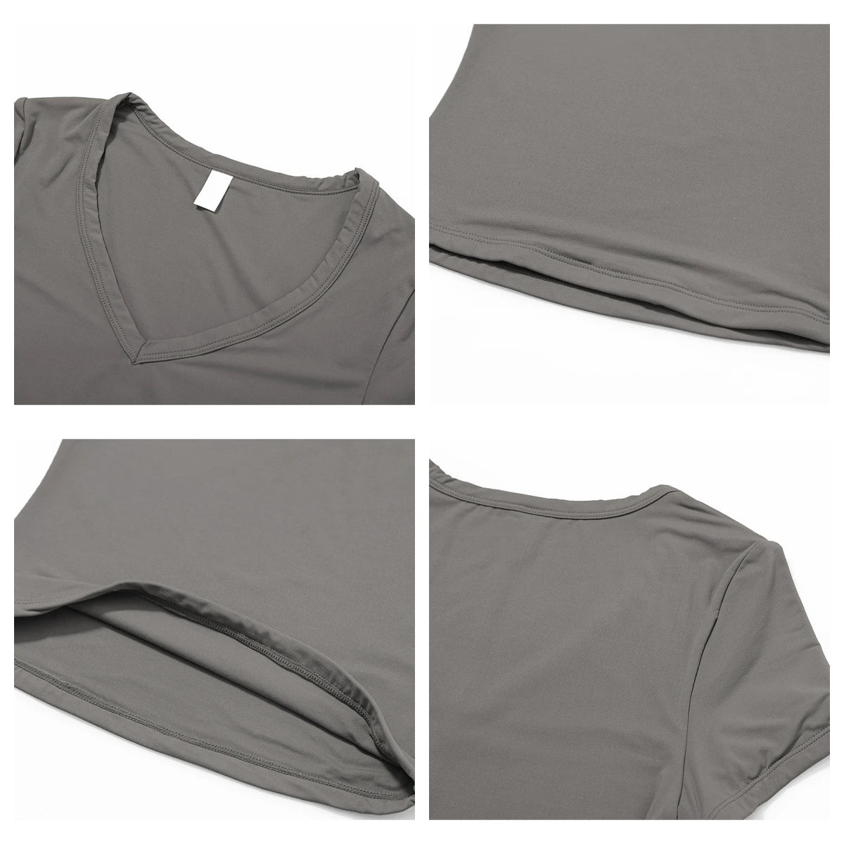 Slim Gym Short Top Shirt