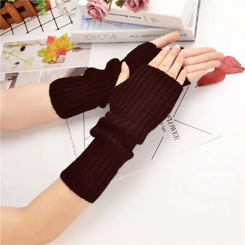 Warm Fingerless Gloves