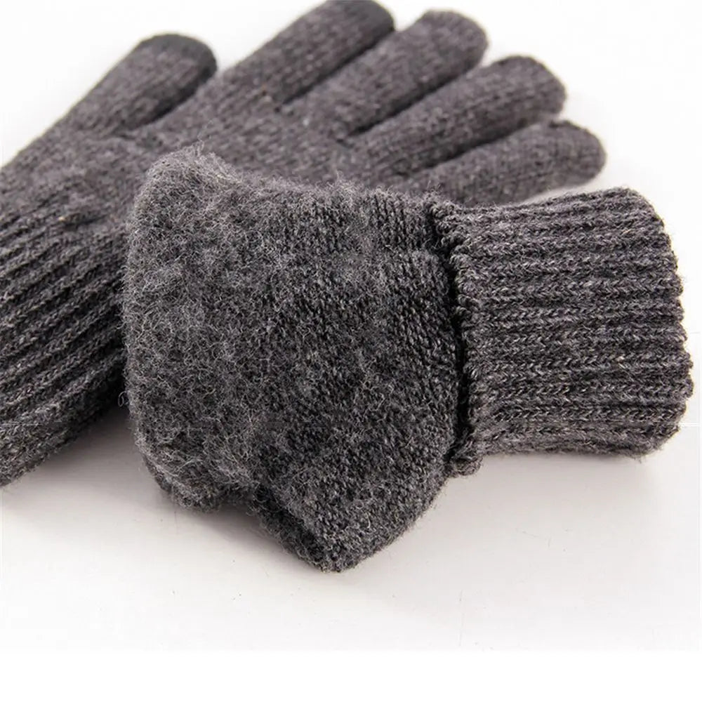 Winter Autumn Knitted Gloves