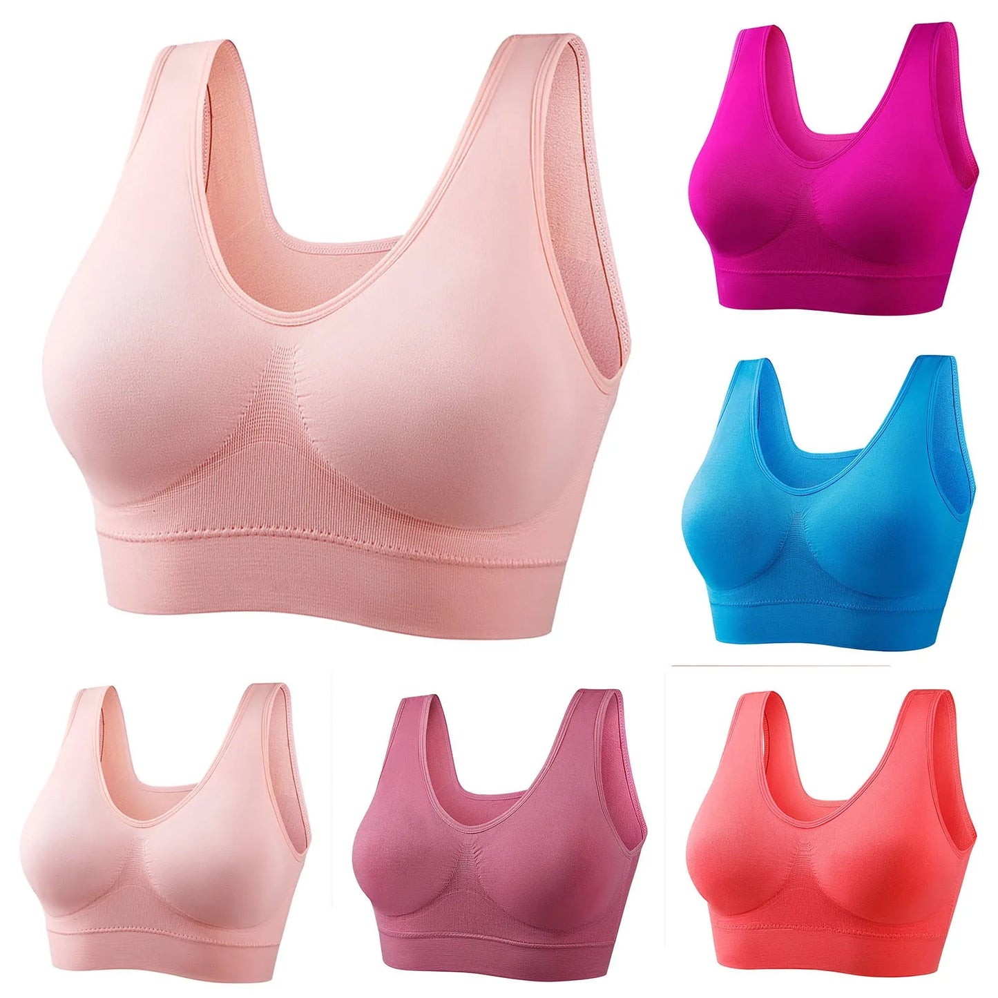 Fashionable Wireless Bras