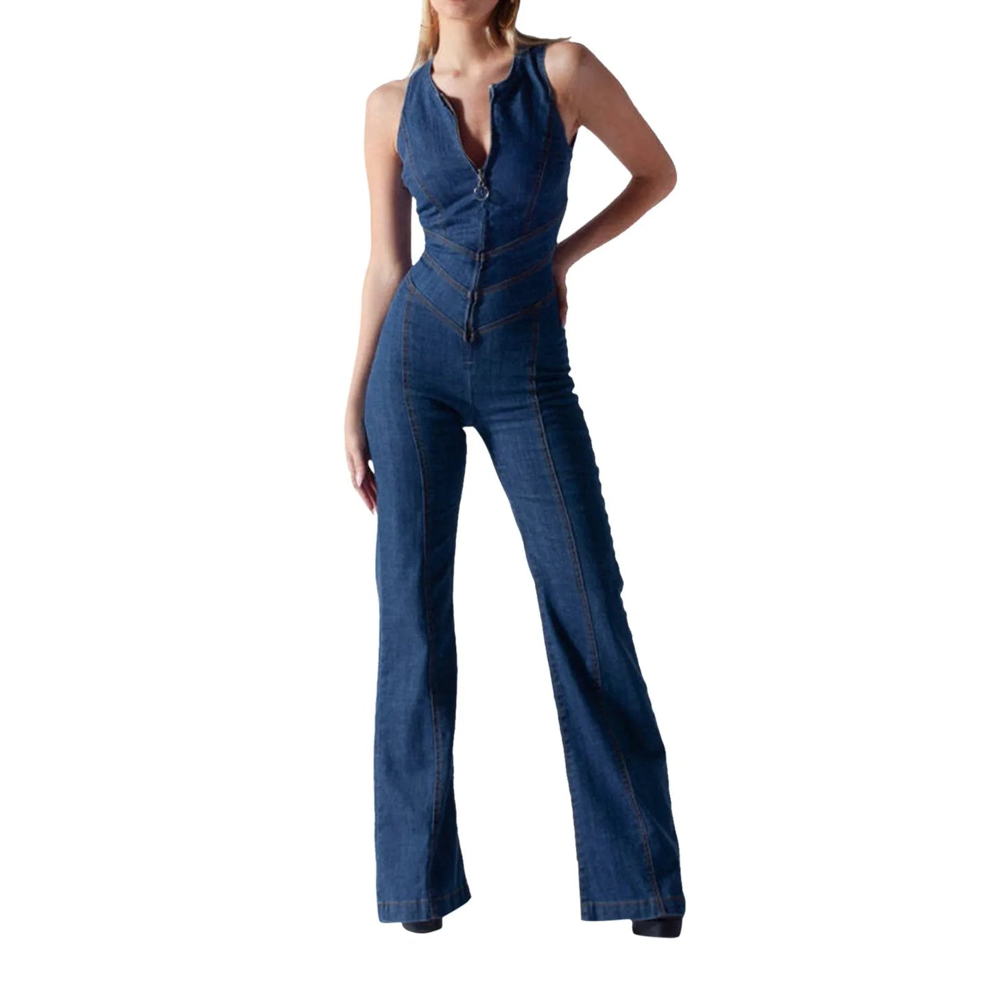 Sexy V Jumpsuit