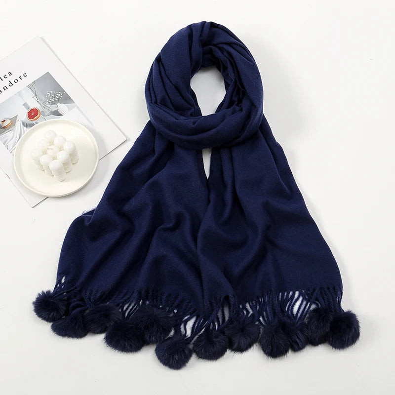 Women's Wool Cashmere Scarf