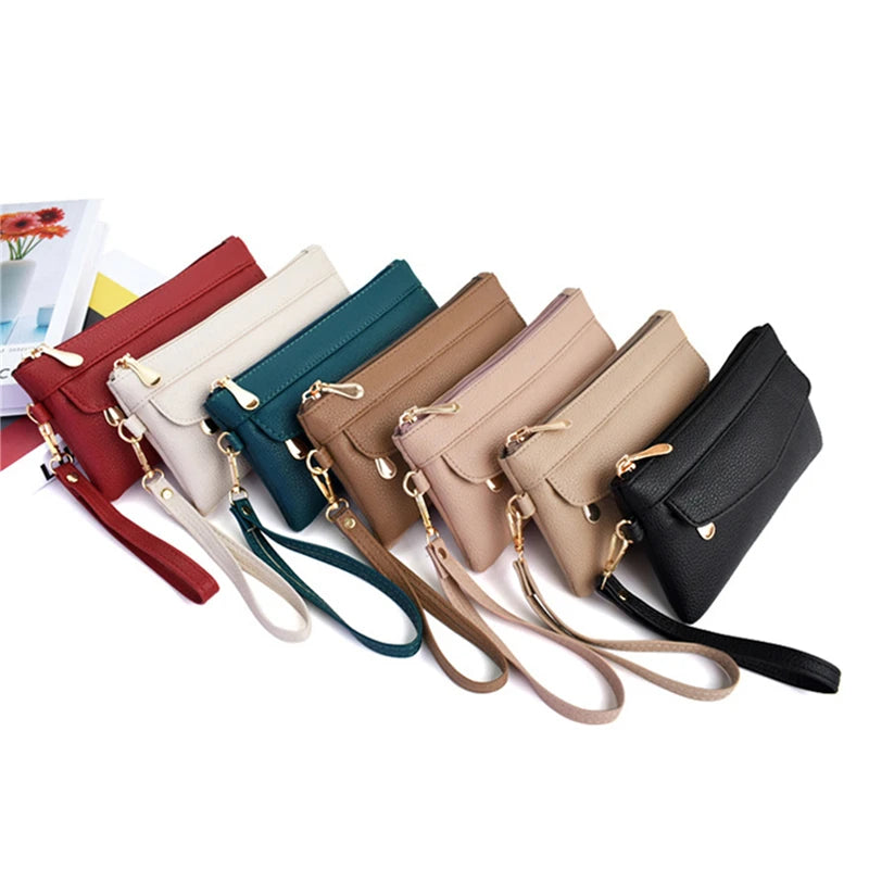 Women's Portable Leather Wallet