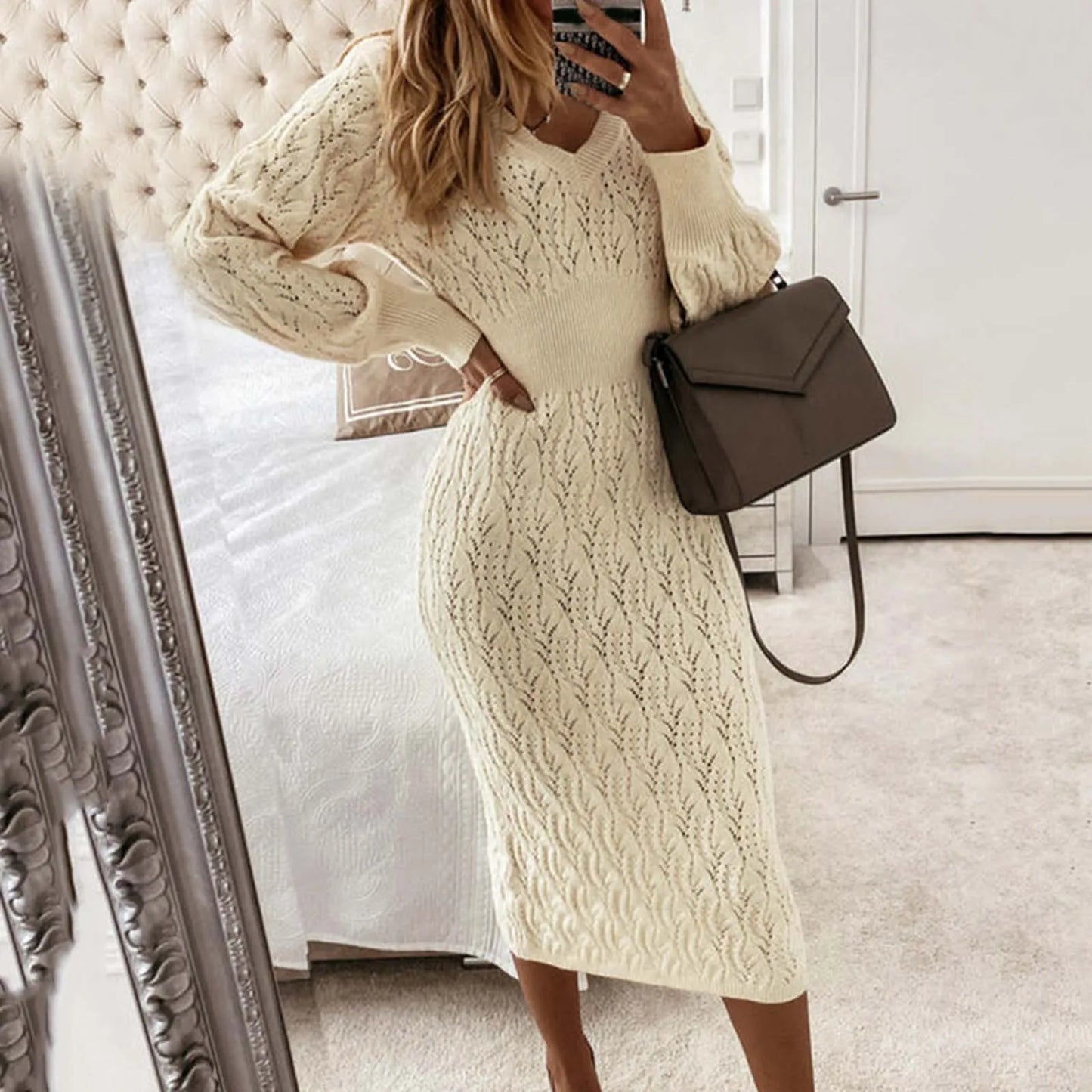 Elegant Party Dresses Woman Sweater