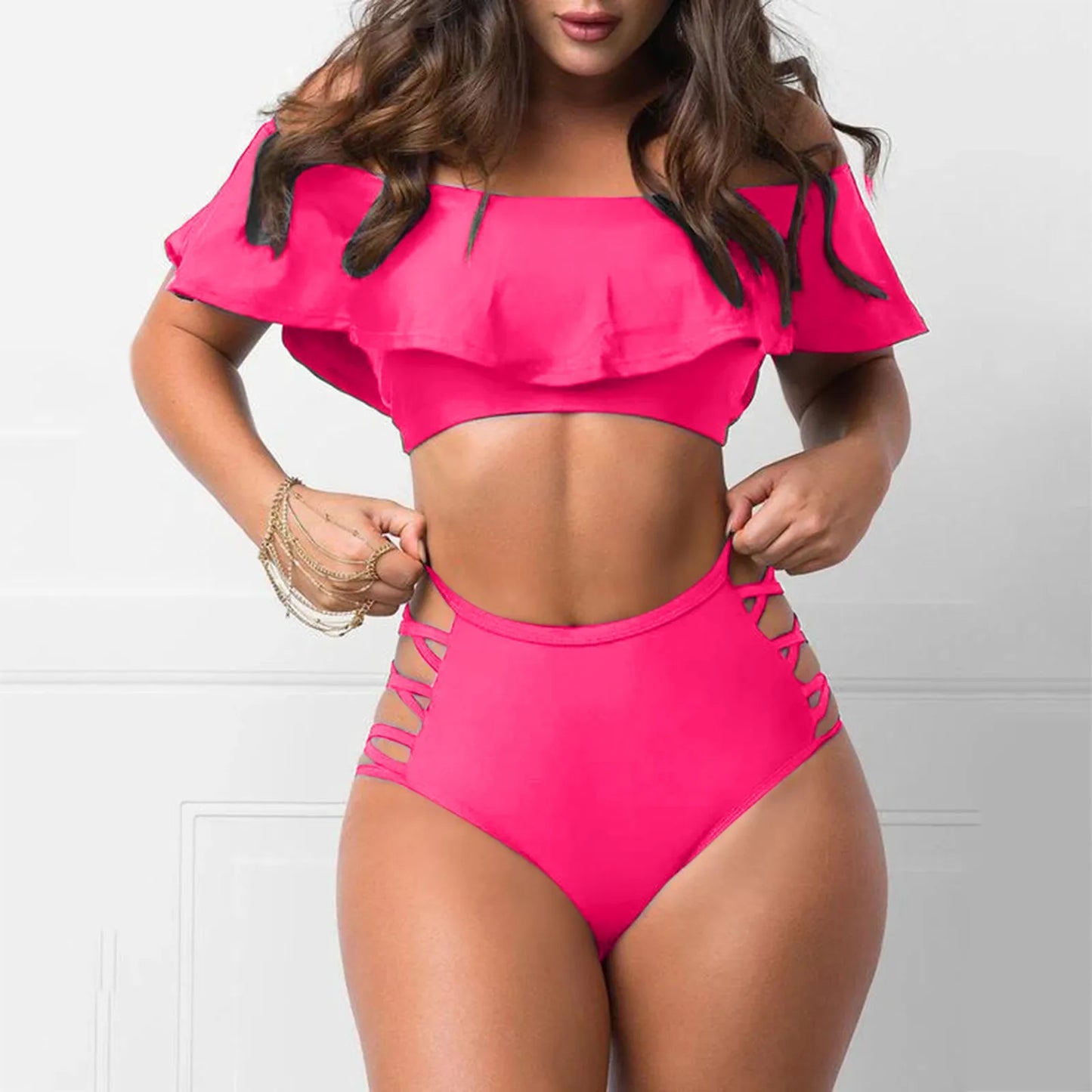 Sexy Off Shoulder Bikini Sets