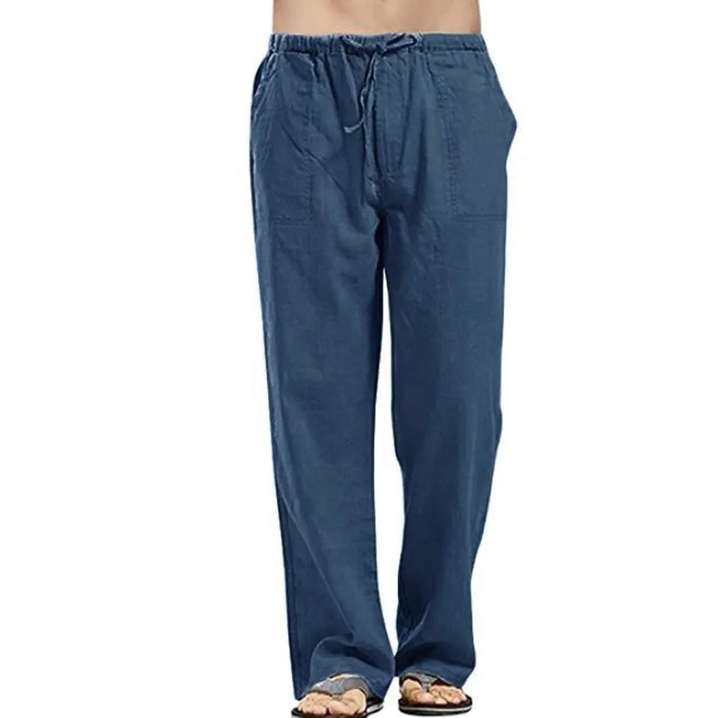 Casual Linen Work Pants