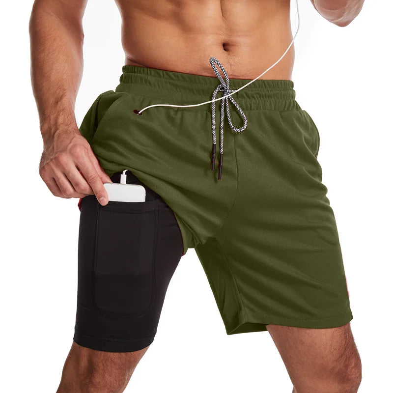 2-In-1 Fitness Shorts