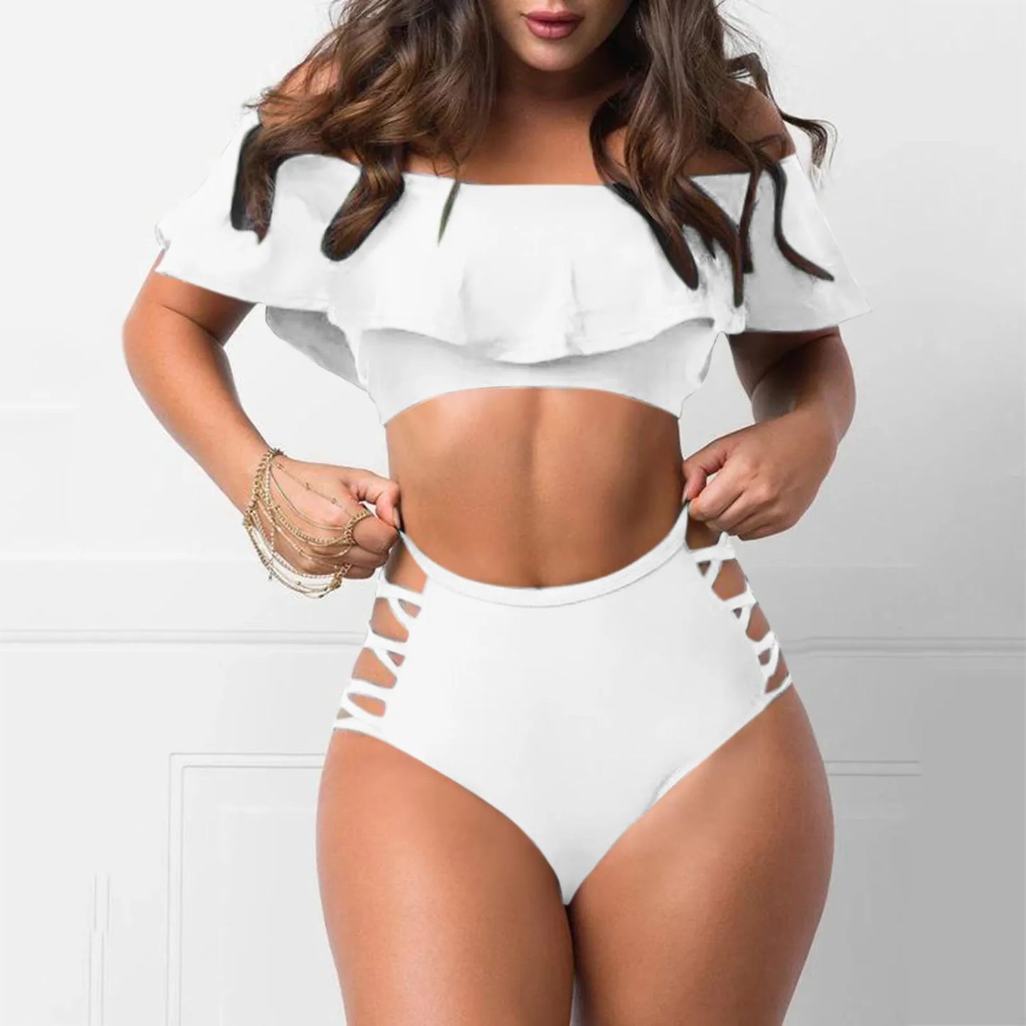 Sexy Off Shoulder Bikini Sets