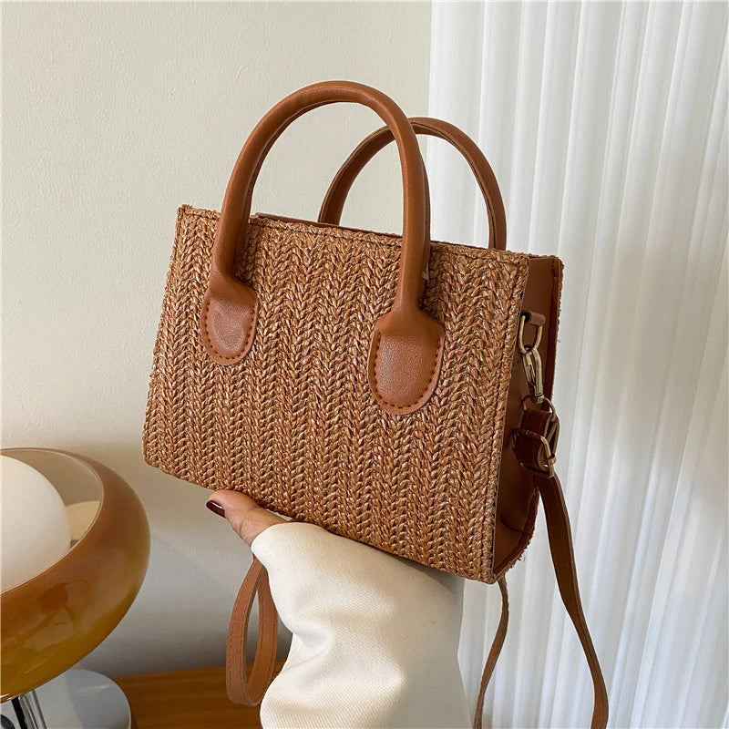 Woven Crossbody Bag