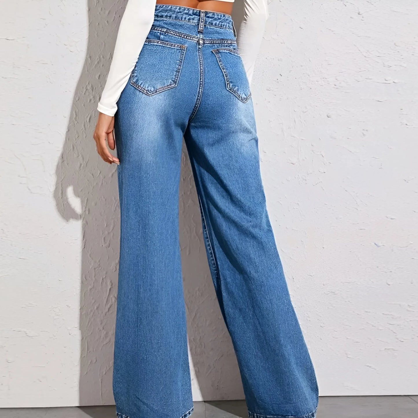 Slouchy Jeans High Pants