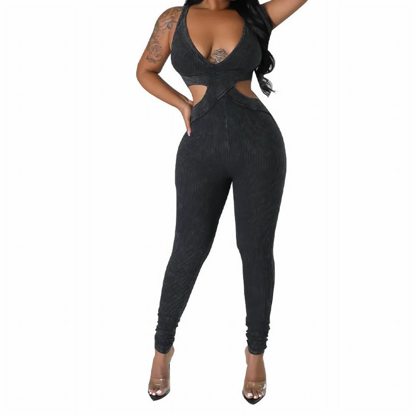 Sport Yoga Deep Jumpsuit