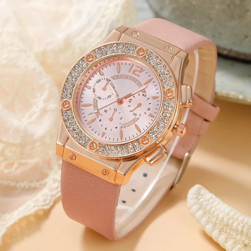 2 Piece Luxury Bracelet Watch