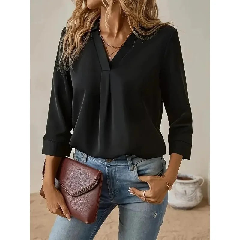 Spring And Autumn Plus Blouse