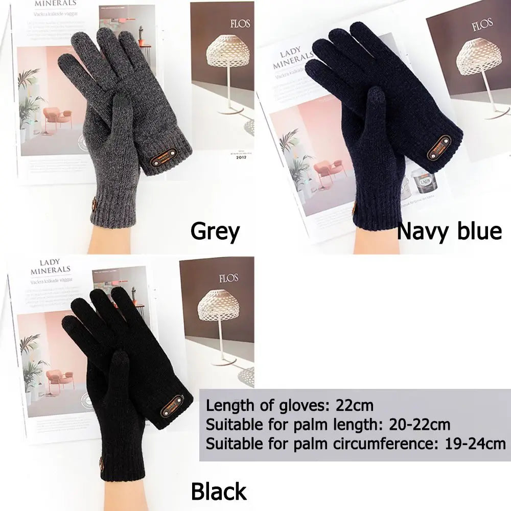 Winter Autumn Knitted Gloves