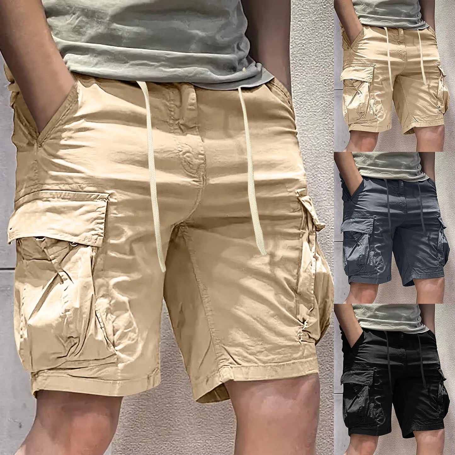 Summer Cargo Short Shorts