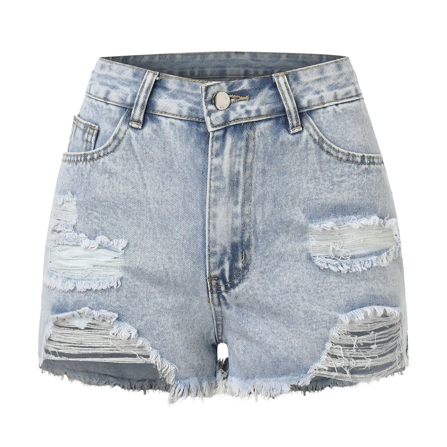 Women's jeans shorts Summer Ripped