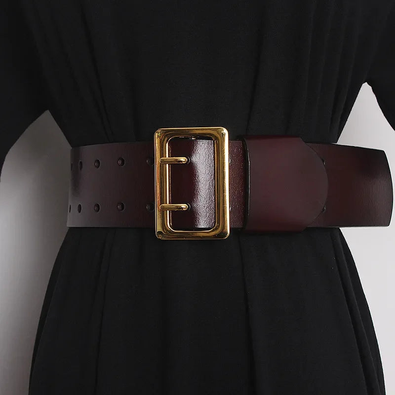 Women's Fashion Leather Belt