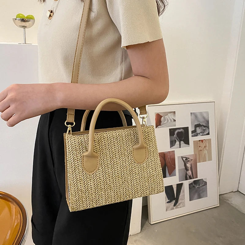 Woven Crossbody Bag