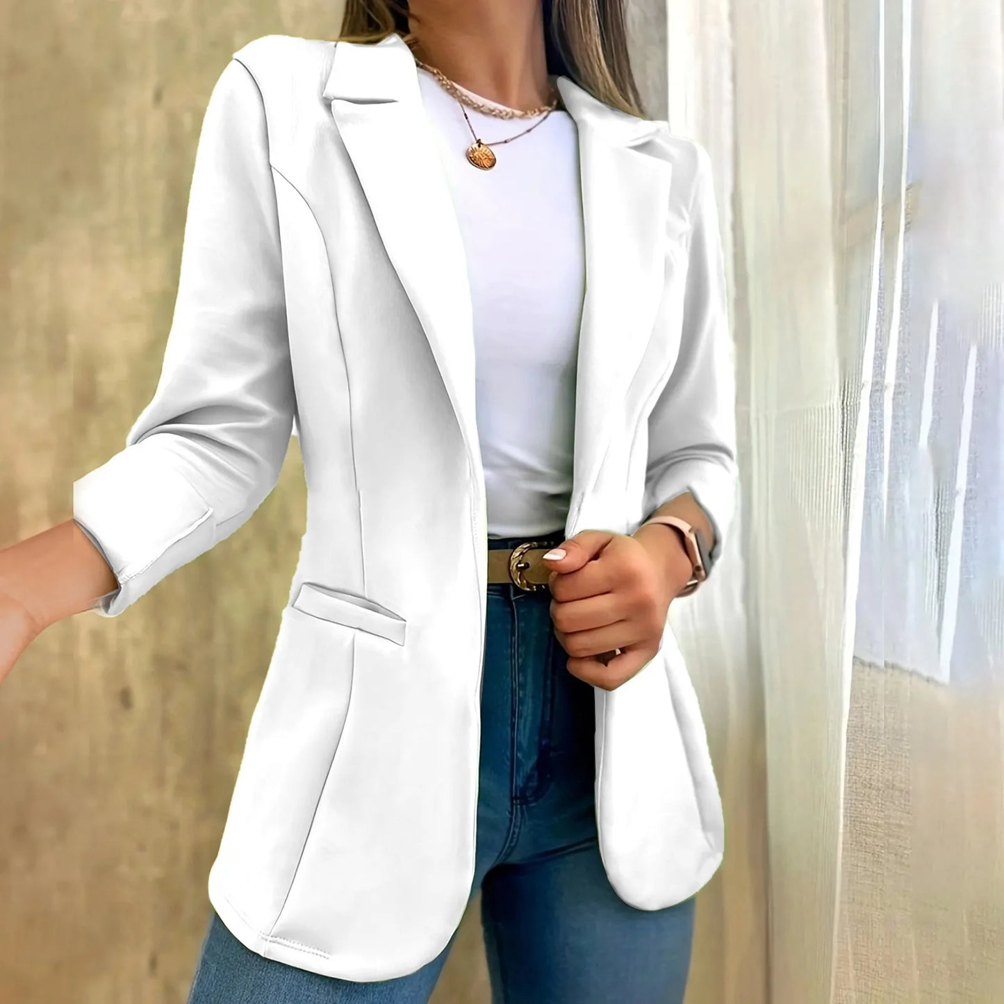 Office Lady Slim Fit Blazer