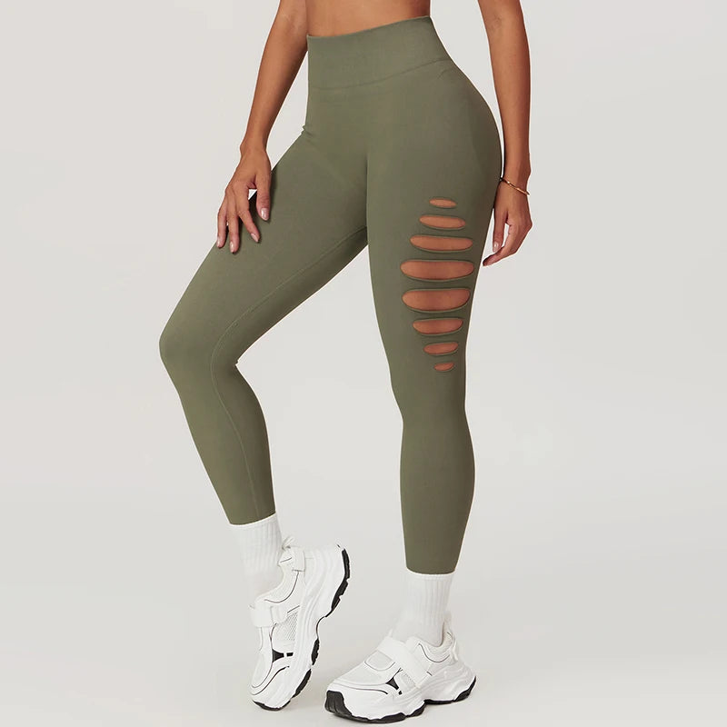 Seamless Gym Leggings Push Pants