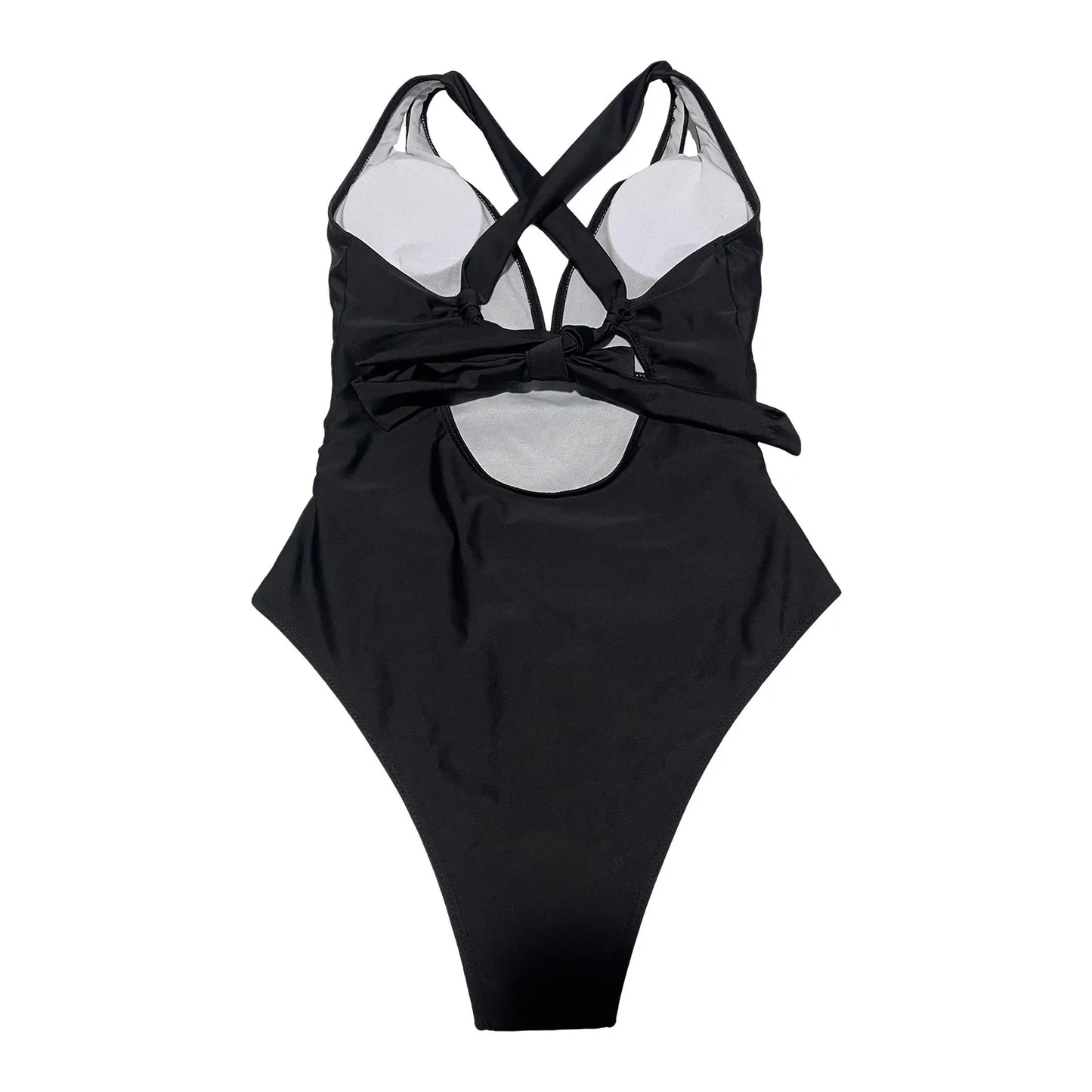 Summer Solid Sexy One-Piece Swimsuits