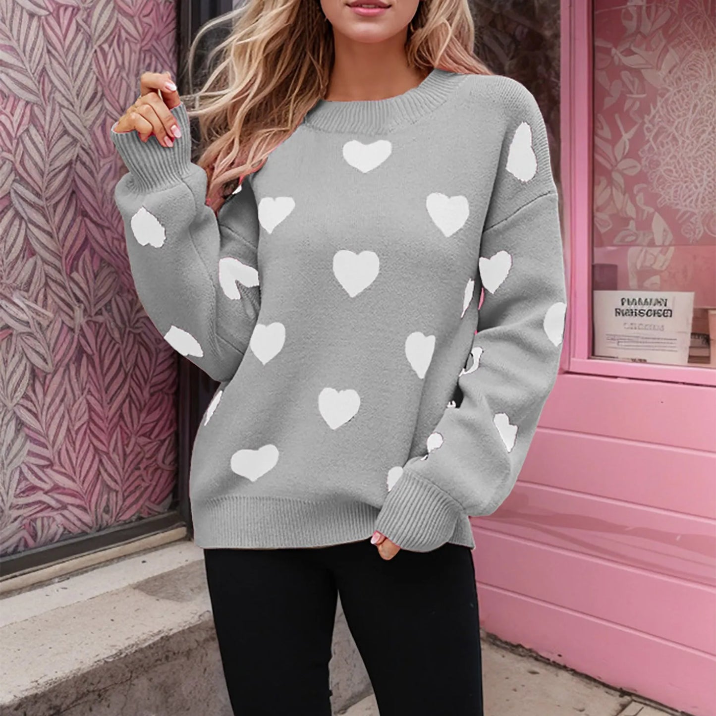 Valentines Day Love Pullover Sweater