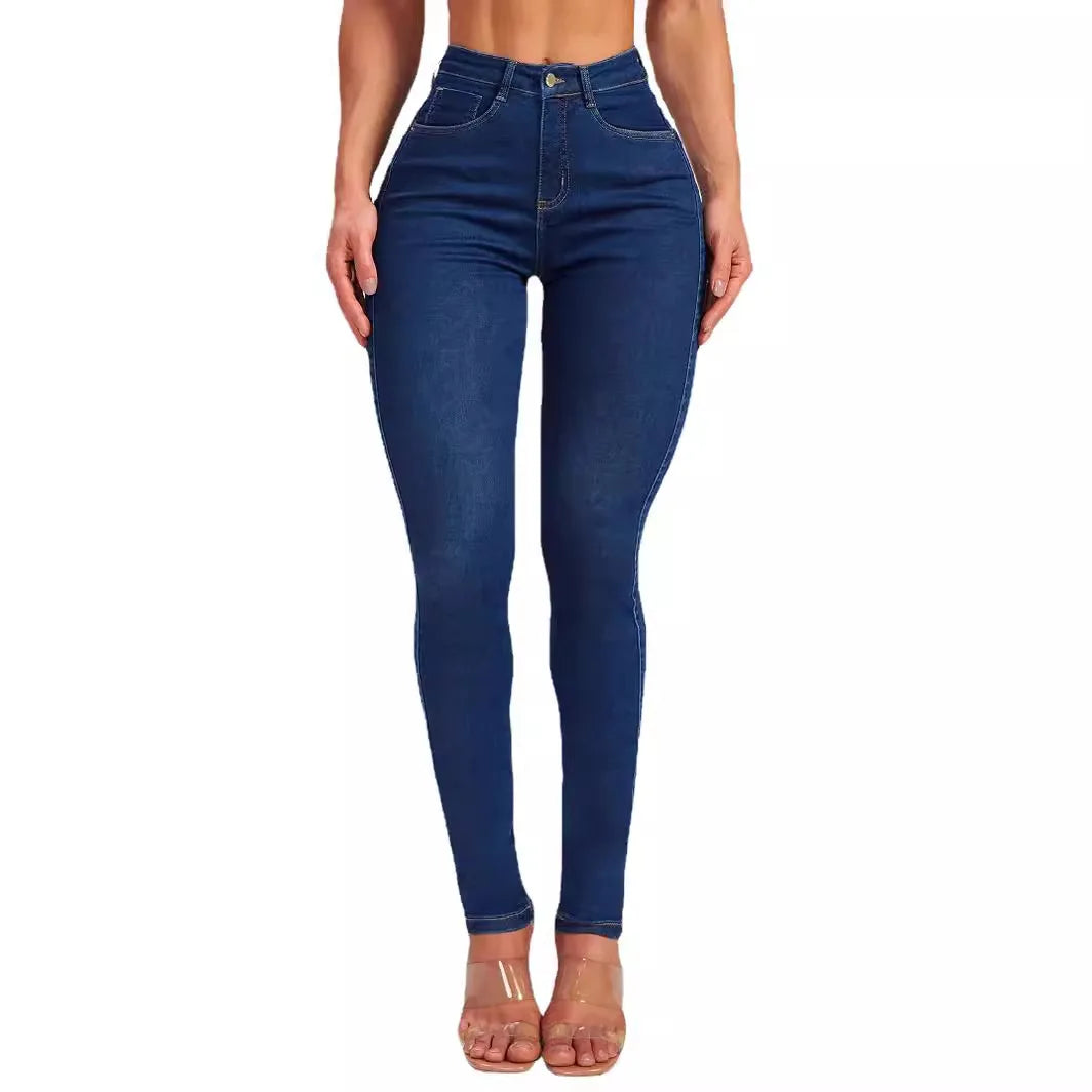 High Waist Stretch Jeans