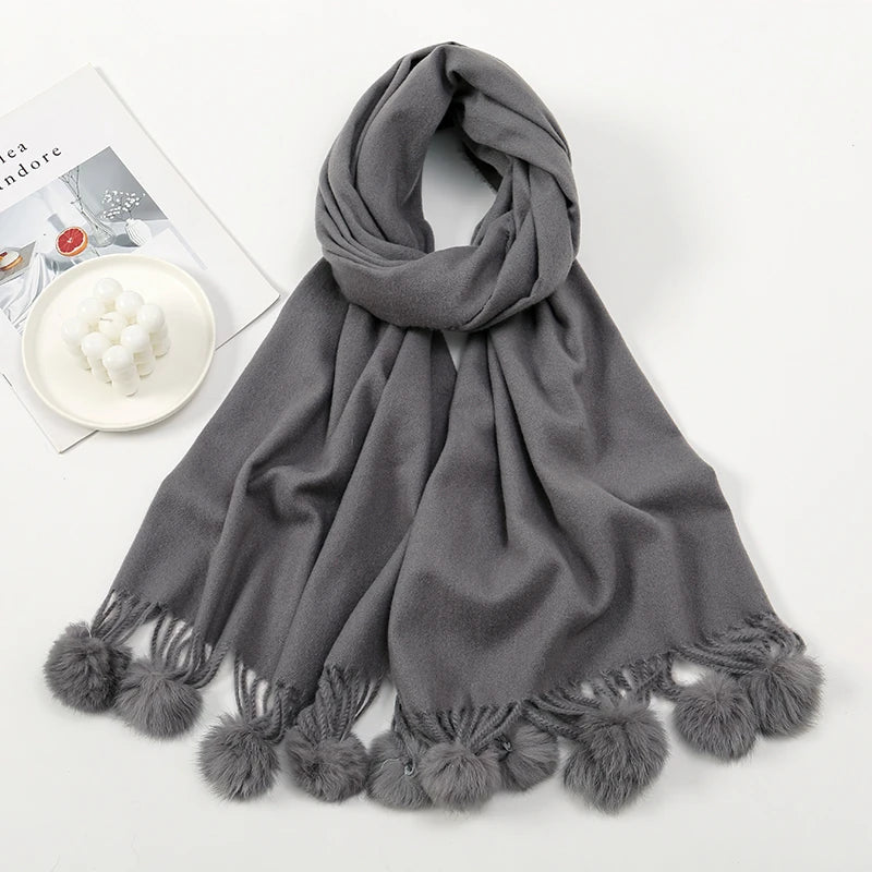Women's Wool Cashmere Scarf