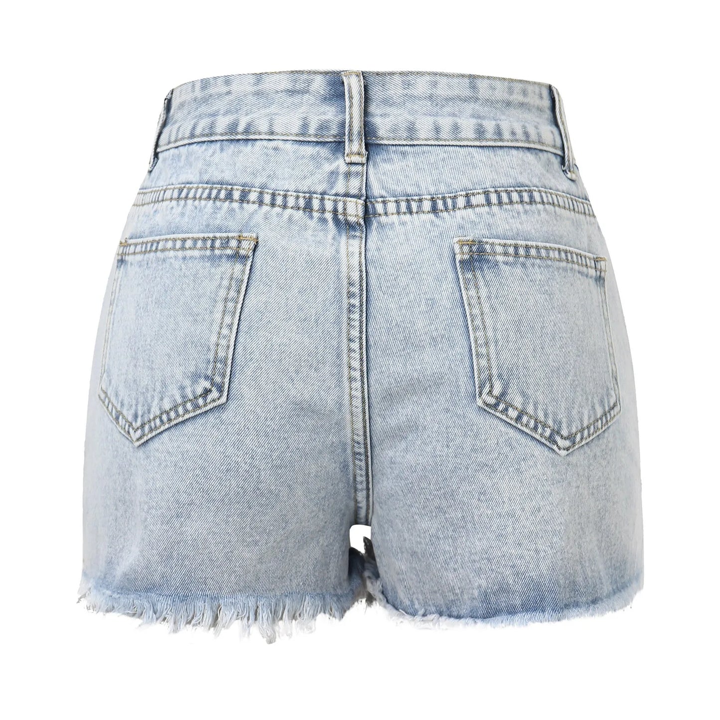 Women's jeans shorts Summer Ripped