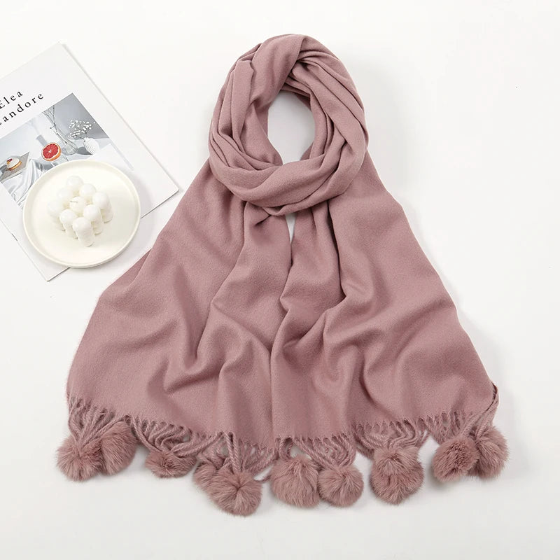 Women's Wool Cashmere Scarf