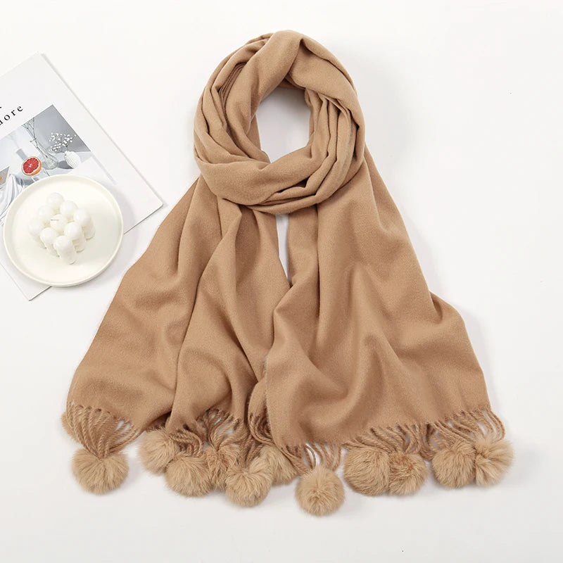 Women's Wool Cashmere Scarf