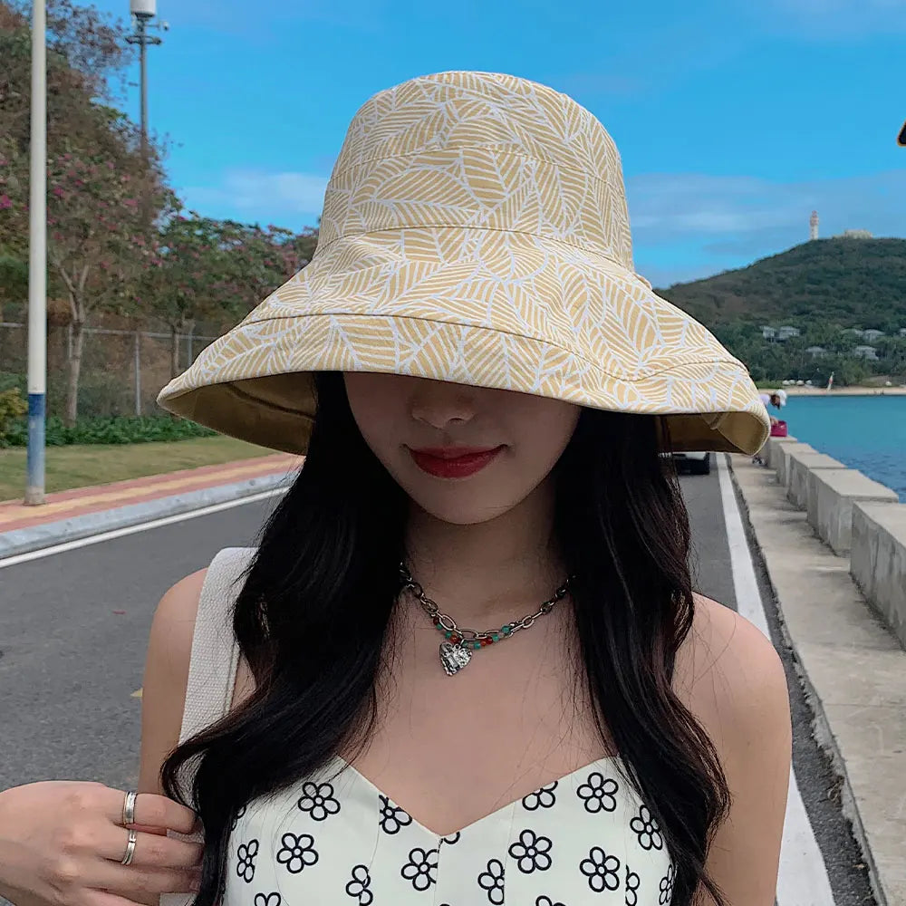 Women's Reversible Cotton Hat