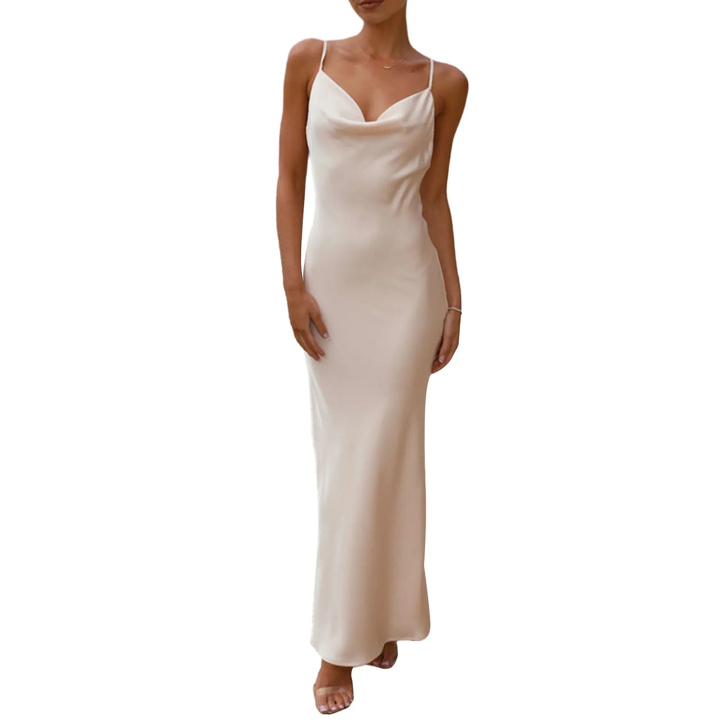 Women's Long Bodycon Cami Dress