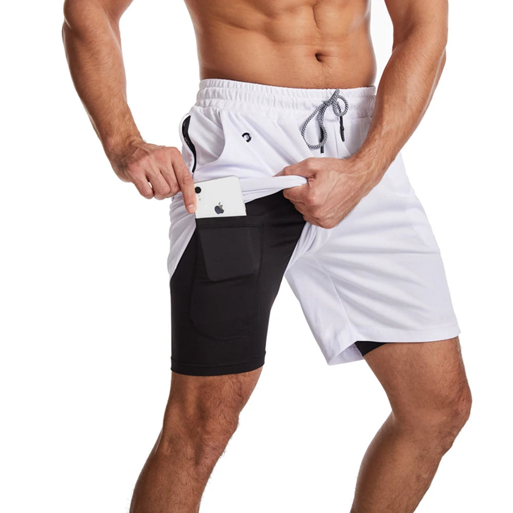 2-In-1 Fitness Shorts