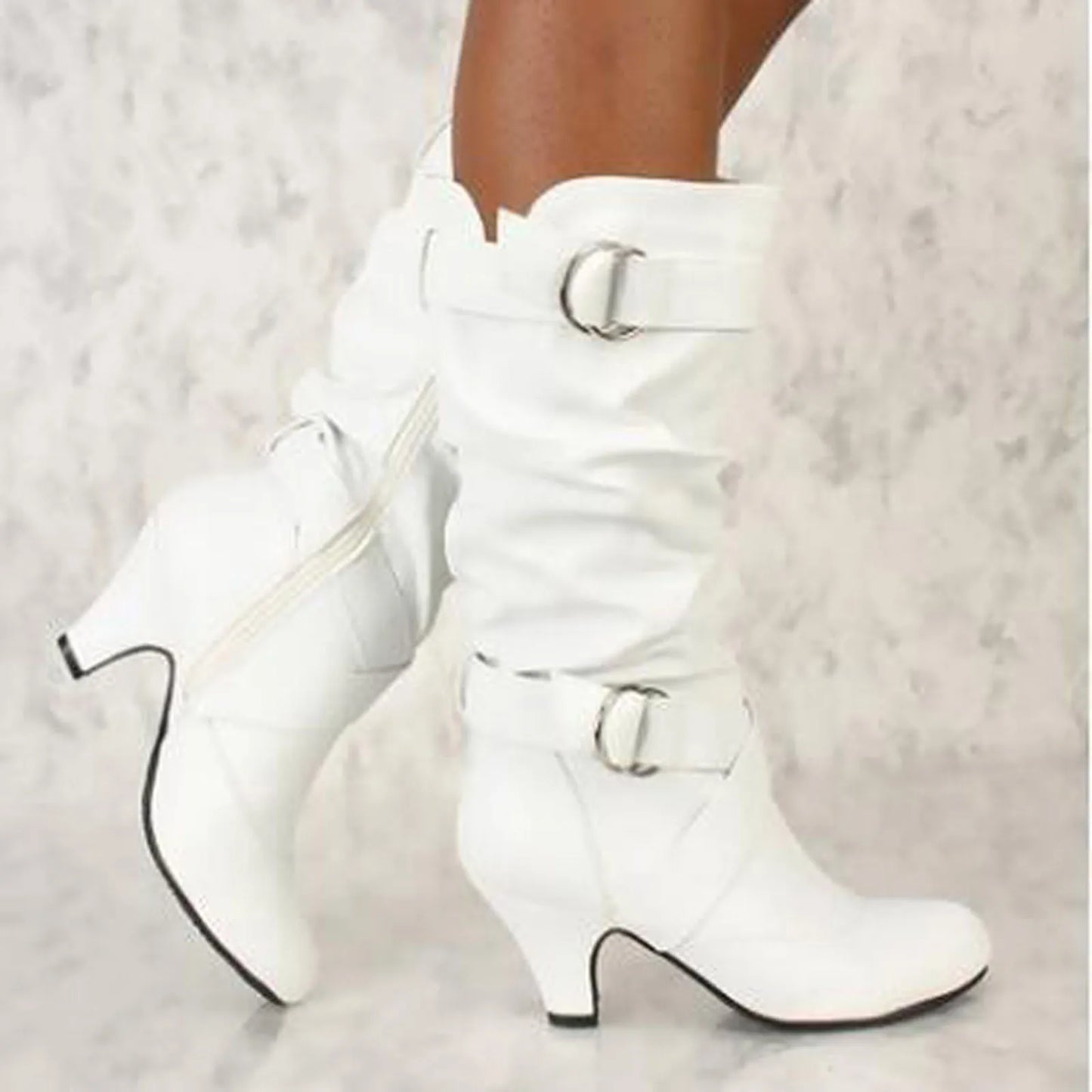 High Boots Retro Heelss