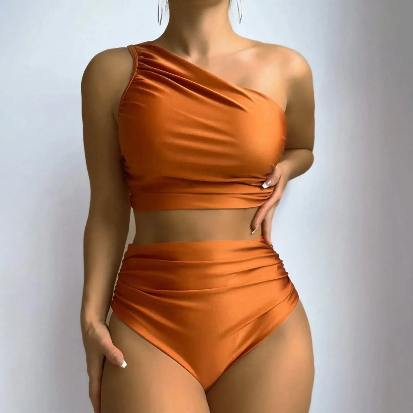 Sexy One Shoulder Swimwear