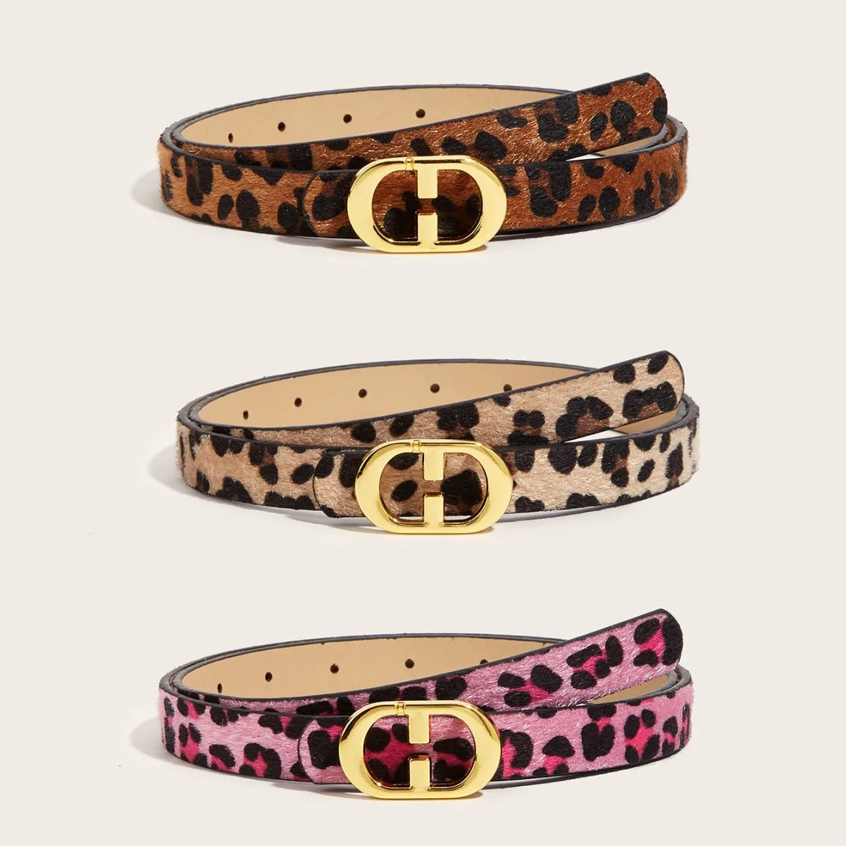 Fashion Leopard Belt