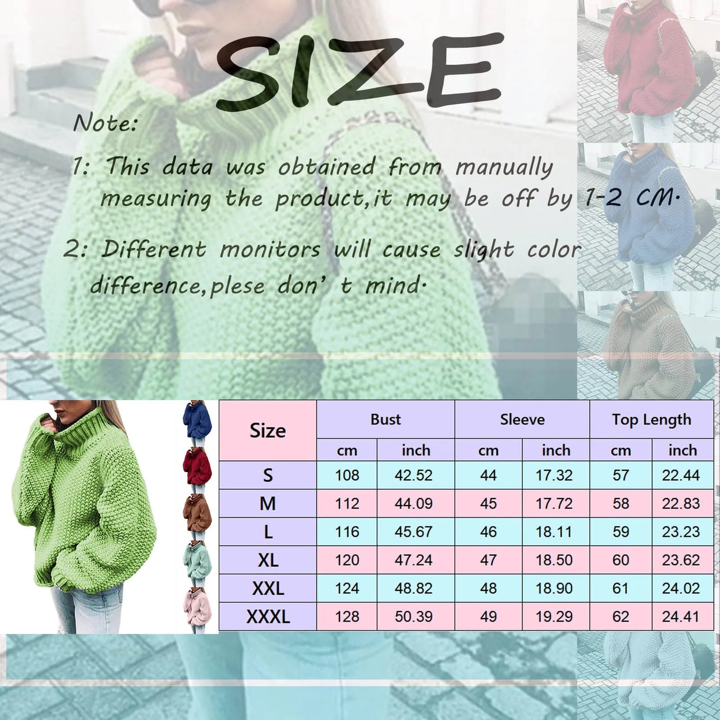 Christmas Casual Y2K Long Sweater